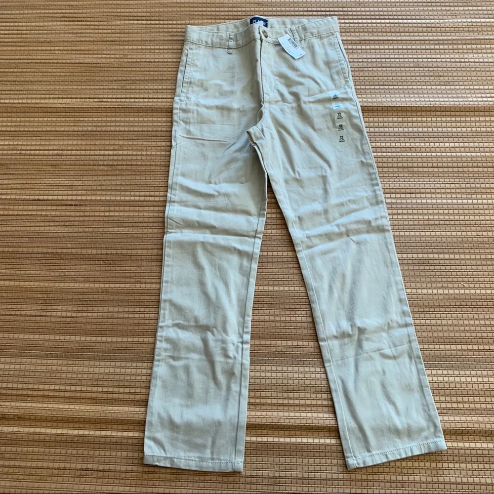 NWT Children’s place beige pants size 12